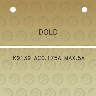 dold-ik9139-ac0175a-max5a