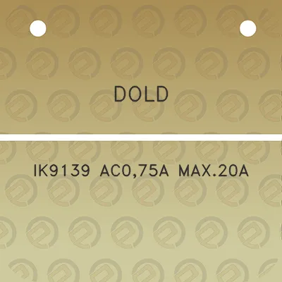 dold-ik9139-ac075a-max20a