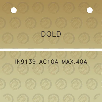 dold-ik9139-ac10a-max40a