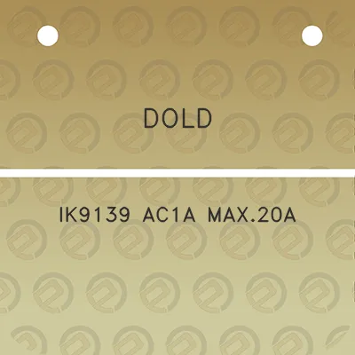 dold-ik9139-ac1a-max20a