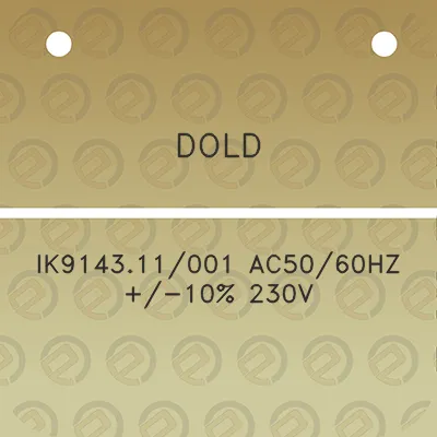 dold-ik914311001-ac5060hz-10-230v