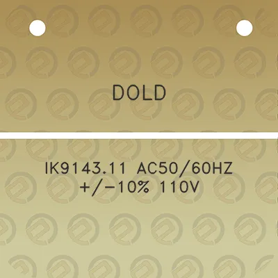 dold-ik914311-ac5060hz-10-110v