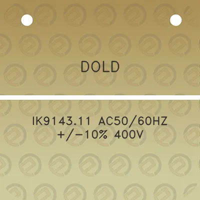 dold-ik914311-ac5060hz-10-400v