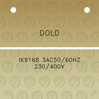 dold-ik9168-3ac5060hz-230400v