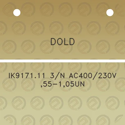 dold-ik917111-3n-ac400230v-55-105un