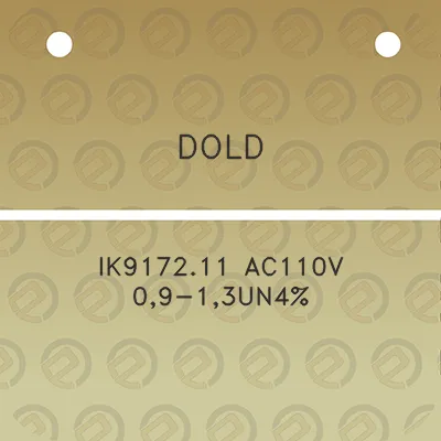 dold-ik917211-ac110v-09-13un4