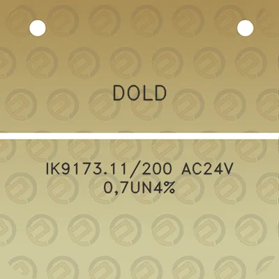 dold-ik917311200-ac24v-07un4