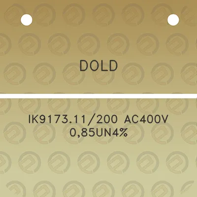 dold-ik917311200-ac400v-085un4