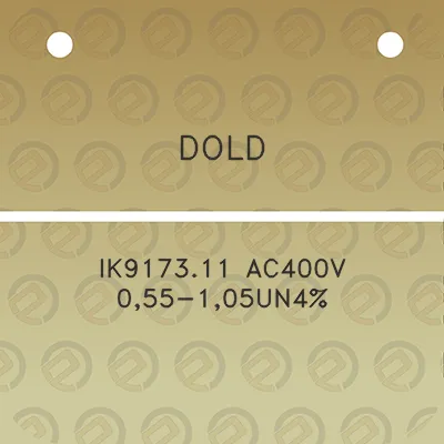 dold-ik917311-ac400v-055-105un4