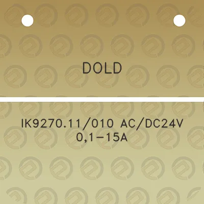 dold-ik927011010-acdc24v-01-15a