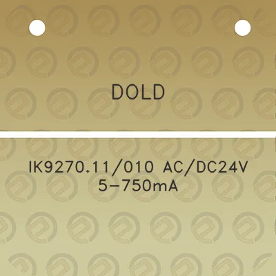 dold-ik927011010-acdc24v-5-750ma