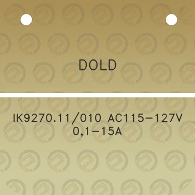 dold-ik927011010-ac115-127v-01-15a