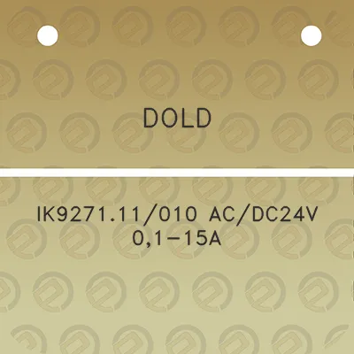 dold-ik927111010-acdc24v-01-15a