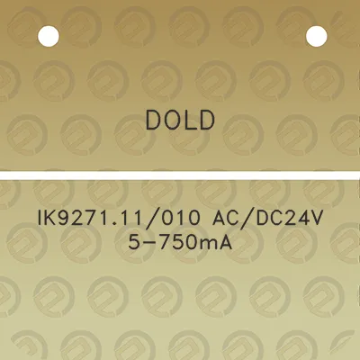 dold-ik927111010-acdc24v-5-750ma