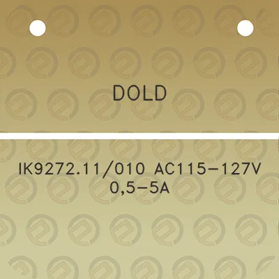 dold-ik927211010-ac115-127v-05-5a