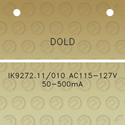 dold-ik927211010-ac115-127v-50-500ma