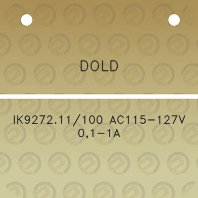 dold-ik927211100-ac115-127v-01-1a