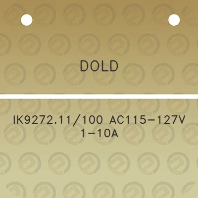 dold-ik927211100-ac115-127v-1-10a