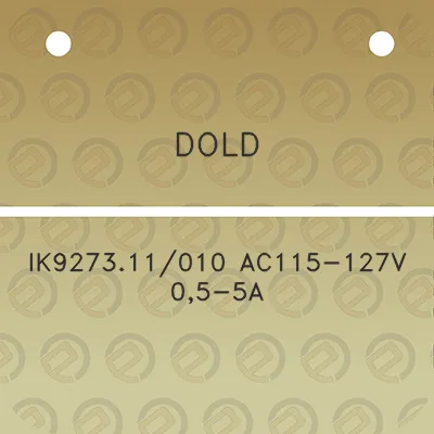 dold-ik927311010-ac115-127v-05-5a