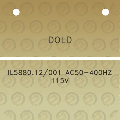 dold-il588012001-ac50-400hz-115v