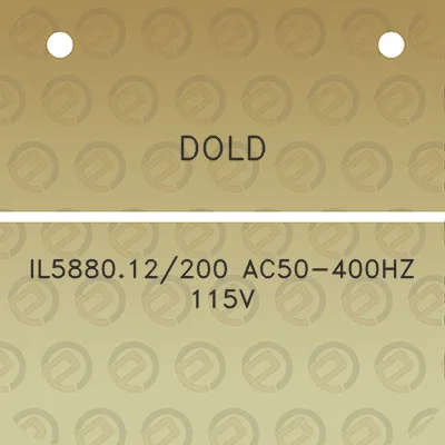 dold-il588012200-ac50-400hz-115v