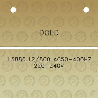 dold-il588012800-ac50-400hz-220-240v