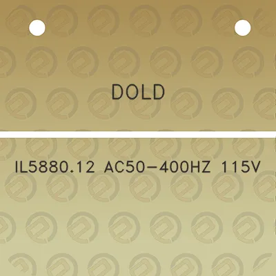 dold-il588012-ac50-400hz-115v