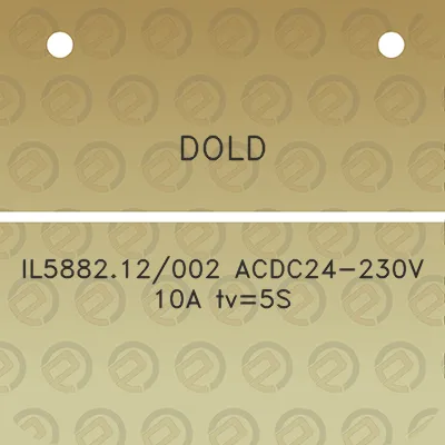 dold-il588212002-acdc24-230v-10a-tv5s