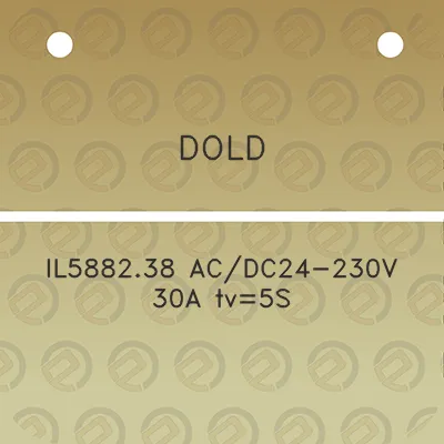 dold-il588238-acdc24-230v-30a-tv5s