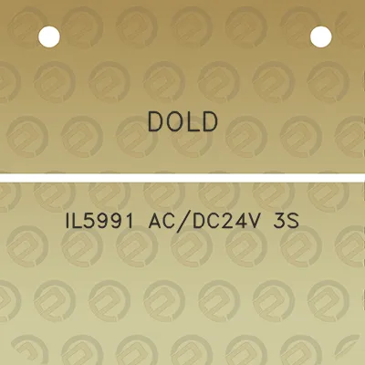 dold-il5991-acdc24v-3s