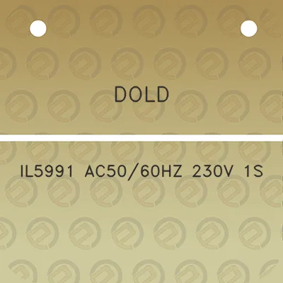 dold-il5991-ac5060hz-230v-1s