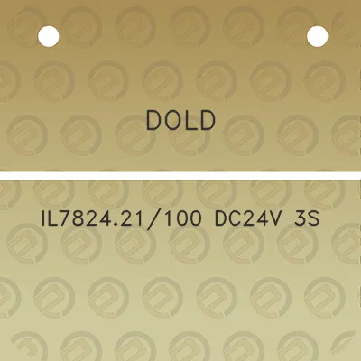 dold-il782421100-dc24v-3s