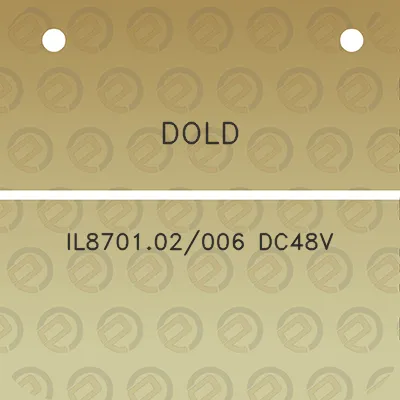 dold-il870102006-dc48v