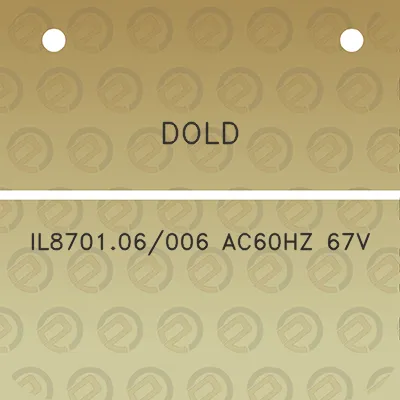 dold-il870106006-ac60hz-67v