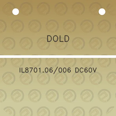 dold-il870106006-dc60v