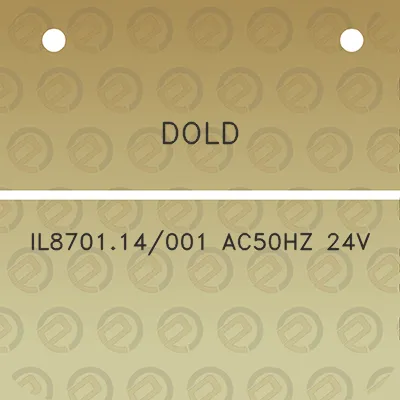 dold-il870114001-ac50hz-24v