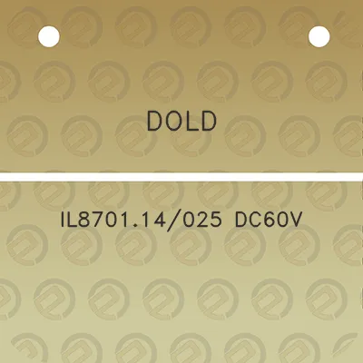 dold-il870114025-dc60v