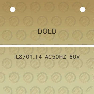 dold-il870114-ac50hz-60v