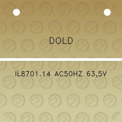 dold-il870114-ac50hz-635v