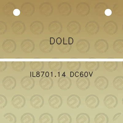 dold-il870114-dc60v