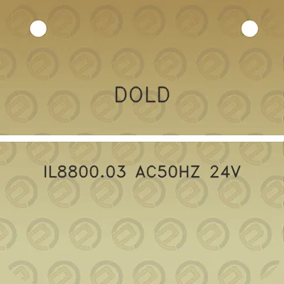 dold-il880003-ac50hz-24v