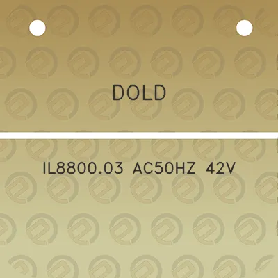 dold-il880003-ac50hz-42v