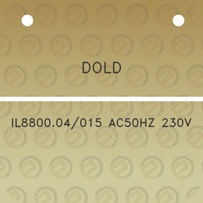 dold-il880004015-ac50hz-230v