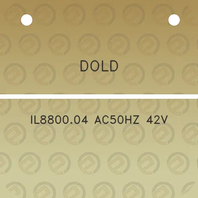 dold-il880004-ac50hz-42v