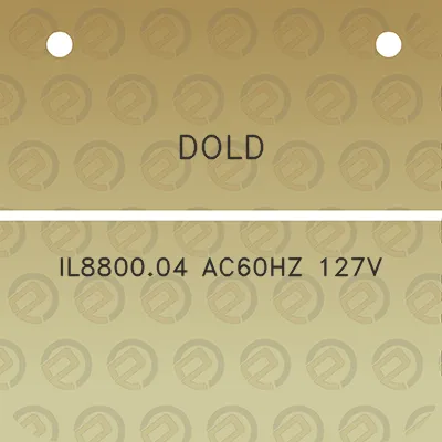 dold-il880004-ac60hz-127v