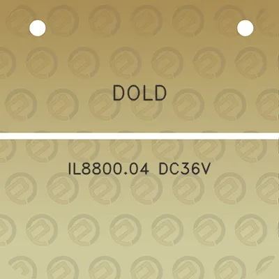 dold-il880004-dc36v