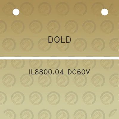 dold-il880004-dc60v