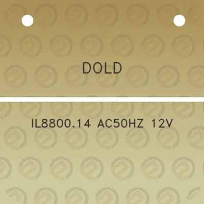 dold-il880014-ac50hz-12v