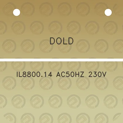 dold-il880014-ac50hz-230v