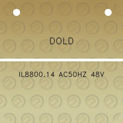 dold-il880014-ac50hz-48v